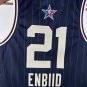 24 season All Star Blue No. 21 Embiid