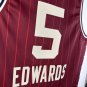 24 season All Star Red No. 5 Edwards