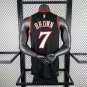 26th season 76ers retro black No. 7 Brown