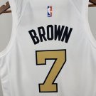26th season Celtics City jersey number 7 Brown