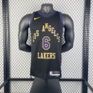 26th season Lakers City Edition No. 6 James