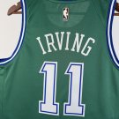 26th season Mavericks retro green number 11 Irving