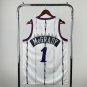 26th season Raptors retro white No.1 McGrady