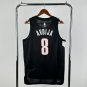 26th season Trail Blazers away Black No. 8 Afdia