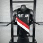 26th season Trail Blazers away Black No. 8 Afdia