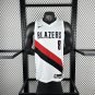 26th season Trail Blazers home white No. 8 Afdia