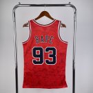 BAPE 脳 M&N x Bulls jersey red