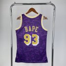 BAPE 脳 M&N x Lakers jersey purple