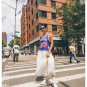 M&N #15 Carter Raptors navel exposed jersey purple ()