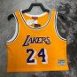 M&N #24 Bryant Lakers navel exposed jersey ()