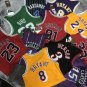 M&N #33 Pippen Bulls navel exposed jersey red ()
