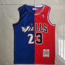 Wizards 23 Bulls Blue Red Color Match
