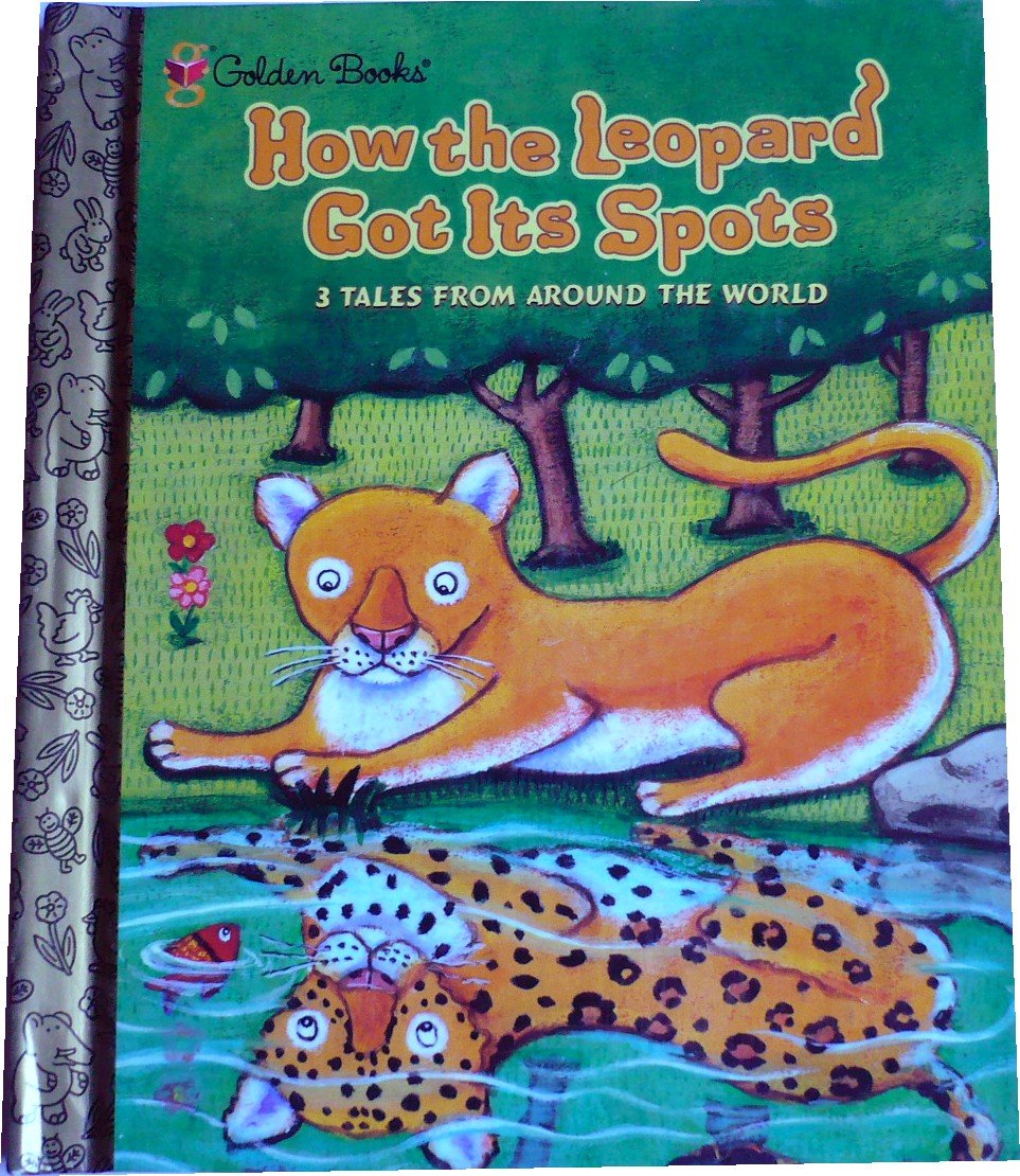 How the Leopard Got Its Spots, Golden Books, Hardcover Children Picture