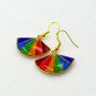 Pride resin earrings 052
