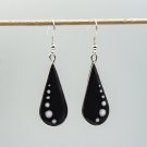 Gothic resin earrings 003