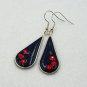 Gothic resin earrings 009