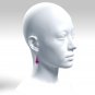 Pride resin earrings with cat 005