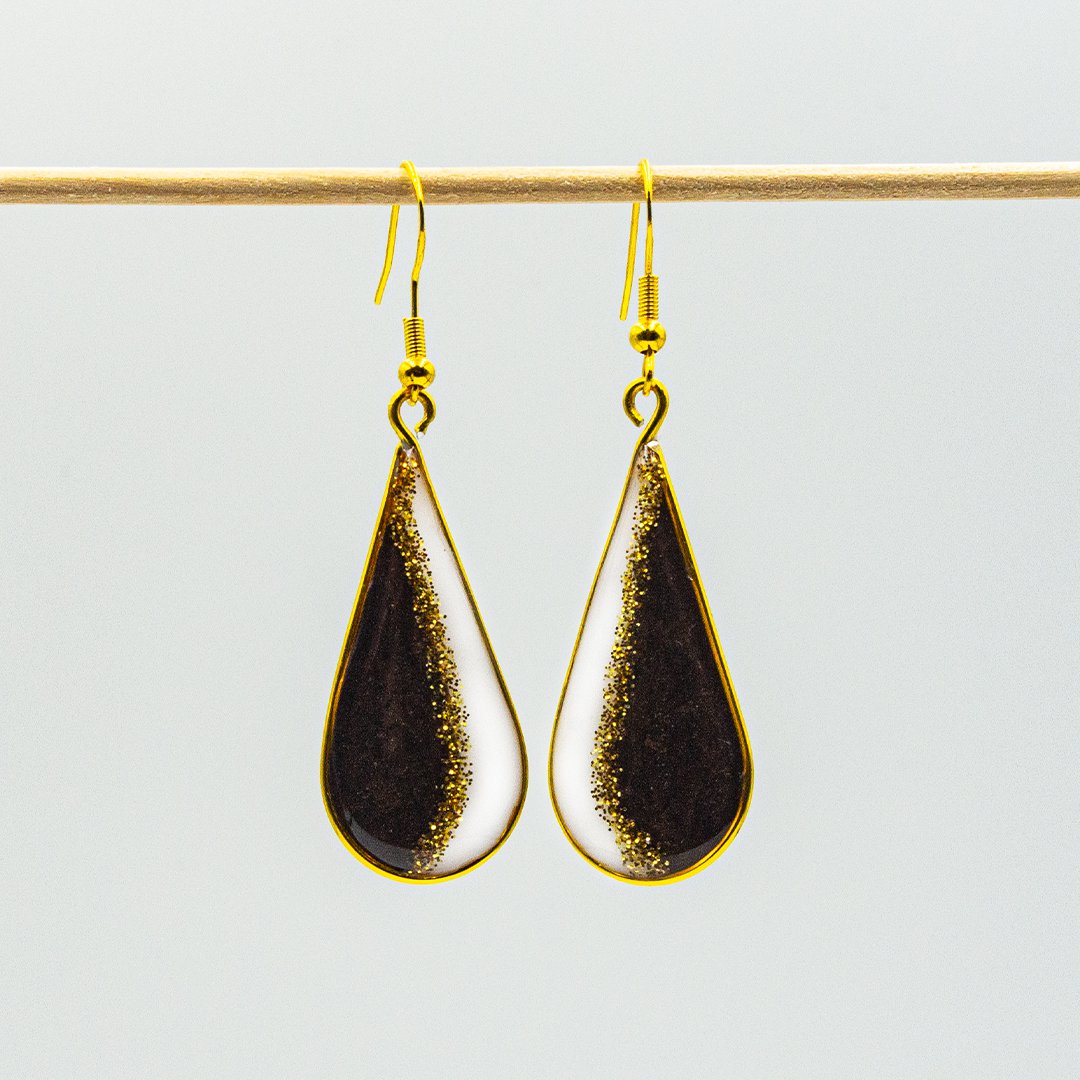 Pride resin earrings 037