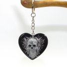 Gothic resin charm with skull Gothic resin charm with skull