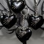 Gothic resin charm with hand