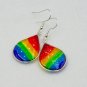Pride resin earrings 001