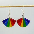 Pride resin earrings 004