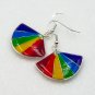 Pride resin earrings 004