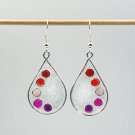Pride resin earrings 018