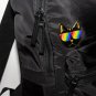 Rainbow pride resin cat pin 001
