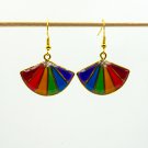 Pride resin earrings 052