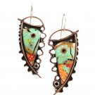 Vintage Boho Drop Dangle Earrings 925 Silver Ear Hook Women Gift Wedding Jewelry Vintage Boho Drop Dangle Earrings 925 Silver Ear Hook Women Gift Wedding Jewelry