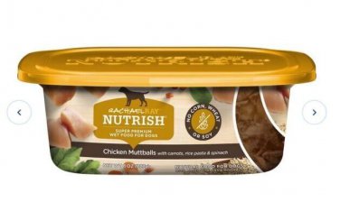 Rachael Ray Nutrish Natural Chicken Muttballs with Pasta Natural Wet Dog Food