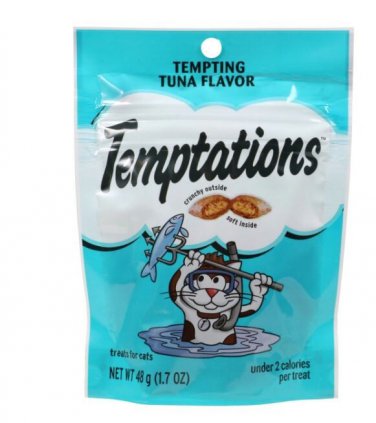 *EXP. 02-2024* TEMPTATIONS TUNA-FLAVORED Cat Treats 1.7 oz Bag