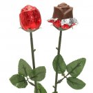 Belgian Milk Chocolate Red Foil Rose 1 ct Belgian Milk Chocolate Red Foil Rose 1 ct
