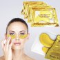 10 Pairs New Crystal 24K Gold Powder Gel Collagen Eye Mask