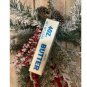 NEW! Stick Of Butter Christmas Tree Ornament Baking Humor Food Themed Holiday 6"