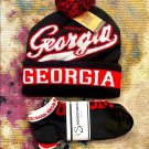 UGA University Of Georgia Retro Beanie Winter Cuffed Pom Cap Red+ Socks UGA University Of Georgia Retro Beanie Winter Cuffed Pom Cap Red+ Socks