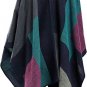 Women's Blanket Shawls Wraps Winter Open Front Poncho Cape Warm Shawl Cardigan