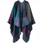 Women's Blanket Shawls Wraps Winter Open Front Poncho Cape Warm Shawl Cardigan