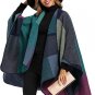 Women's Blanket Shawls Wraps Winter Open Front Poncho Cape Warm Shawl Cardigan