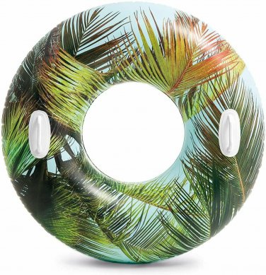Intex Inflatable Transparent Pool Tubes | Pool Float for Kids and Adults |
