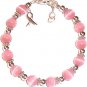 Stretch Breast Cancer Awareness Bracelet, 6mm Pink Fits most adults