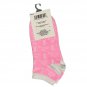 Breast Caner Awareness Low Cut Socks - Womens 5 to 9 - Pink