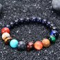 7 Chakra Eight Planets Universe Natural Stone Solar Galaxy Female Bracelet Yoga