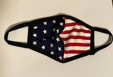 1x American USA Flag Face Mask Reusable