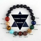 7 Chakra Crystal -Solar System Natural Stone Healing MENS Stone Bracelet 7 Chakra Crystal -Solar System Natural Stone Healing MENS Stone Bracelet
