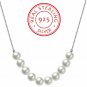 Freshwater 8MM AAA White  Pearl Pendant Necklace