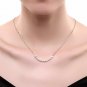 Freshwater 8MM AAA White  Pearl Pendant Necklace