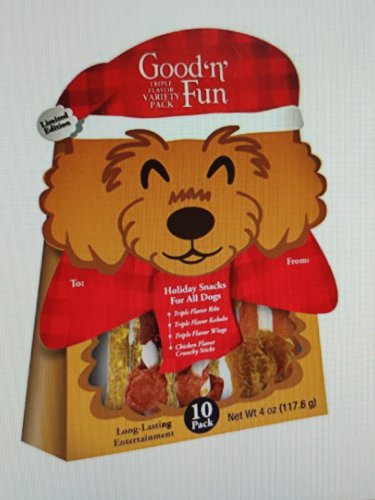 Holiday Snacks Good 'n' Fun Triple flavor Variety Ribs- Kabobs-Wings-Sticks