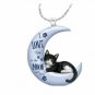 ������Fary Tale Collection I love you to the moon Necklace
